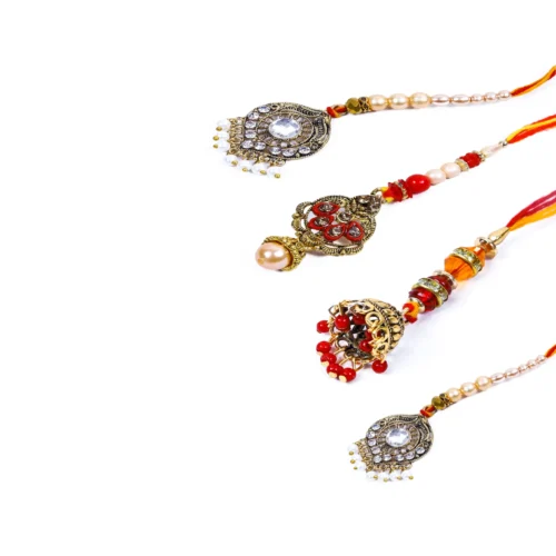 ✨ Heavy Beaded Lumba Rakhi for Bhabhi | Luxurious & Ethnic Rakhi
